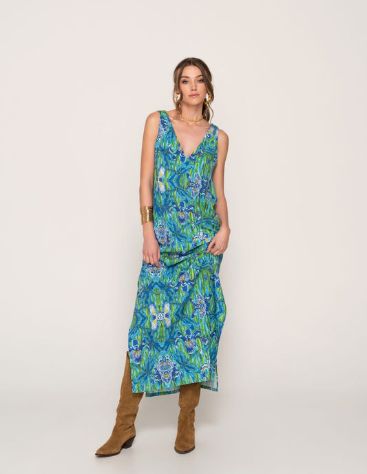 Waterlily Maxi Dress