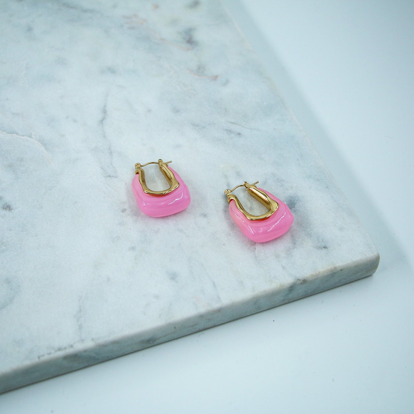 Porto Earrings - Pink