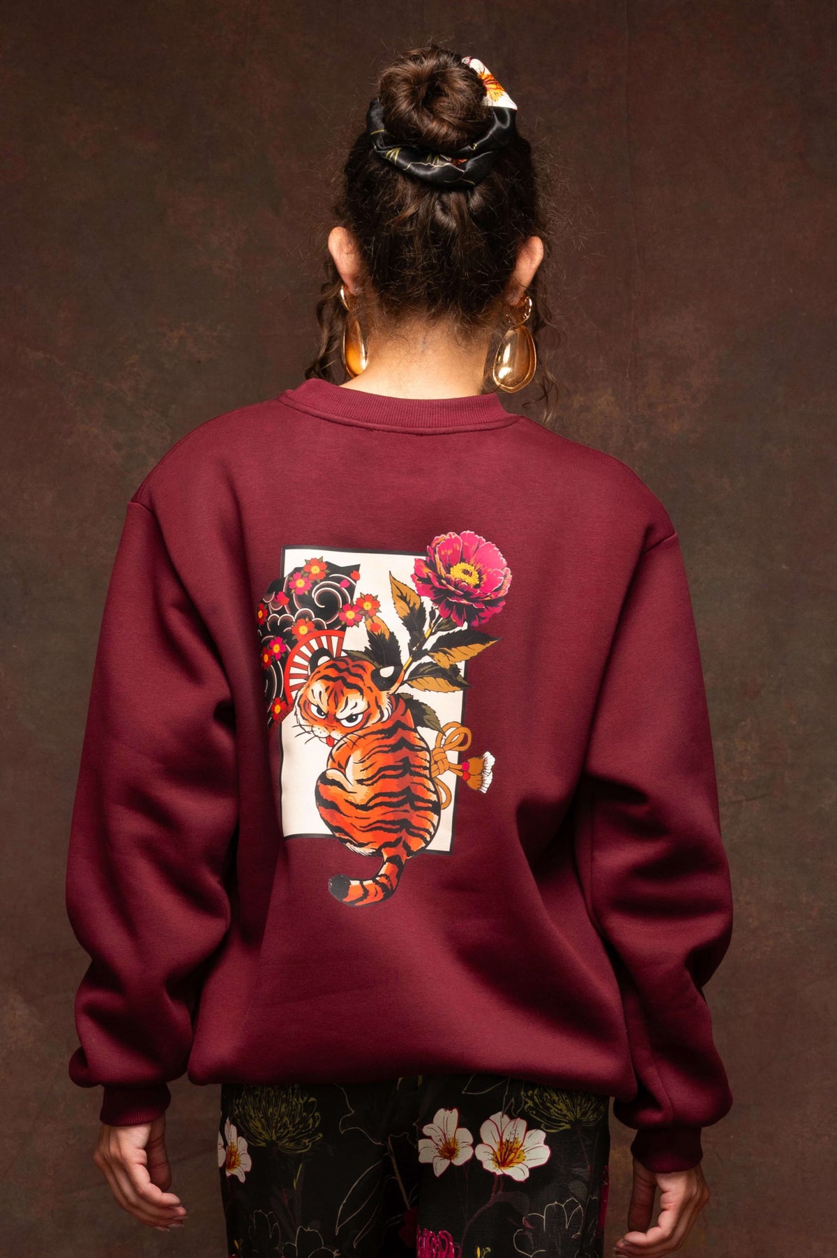 Burgundy Unisex Sweatshirt