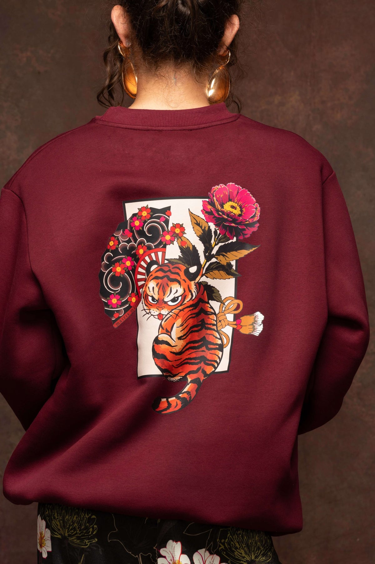 Burgundy Unisex Sweatshirt