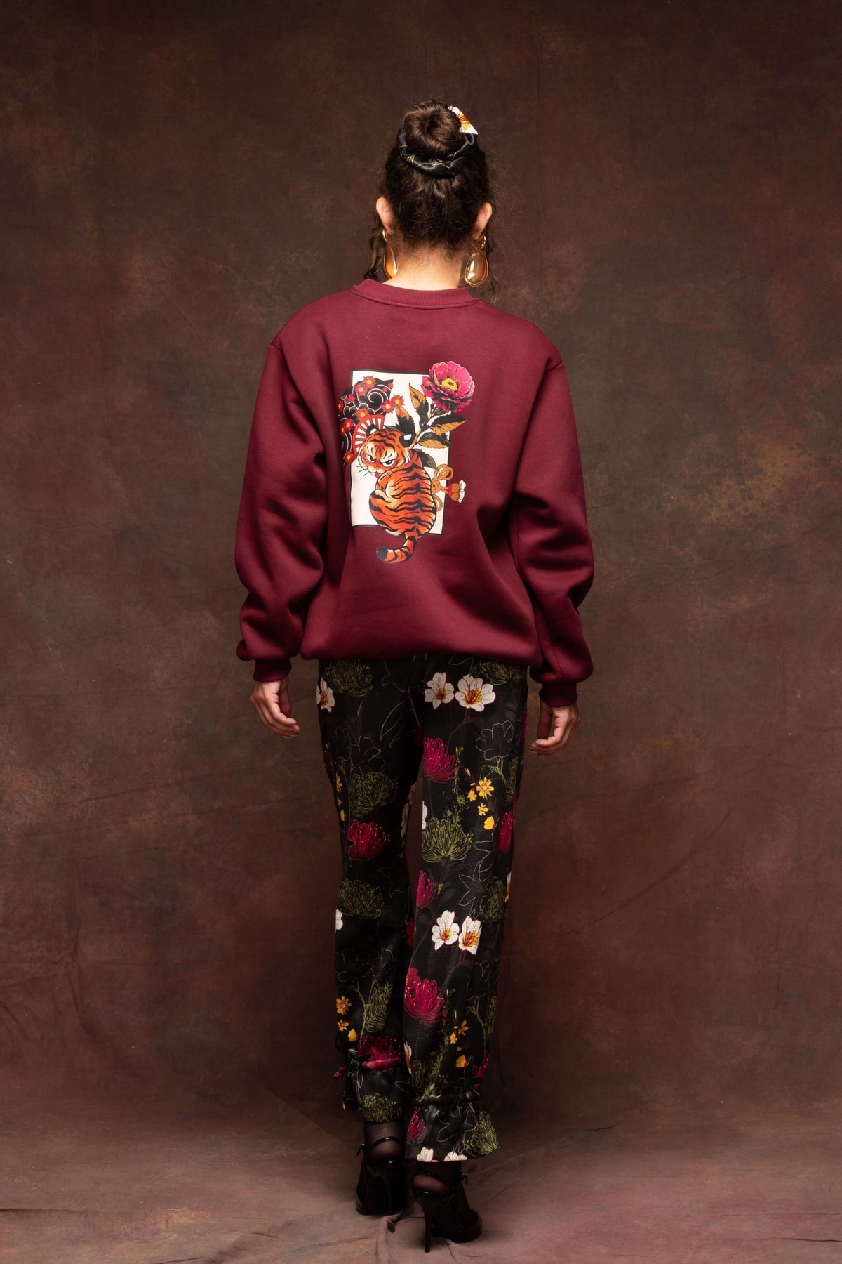 Burgundy Unisex Sweatshirt