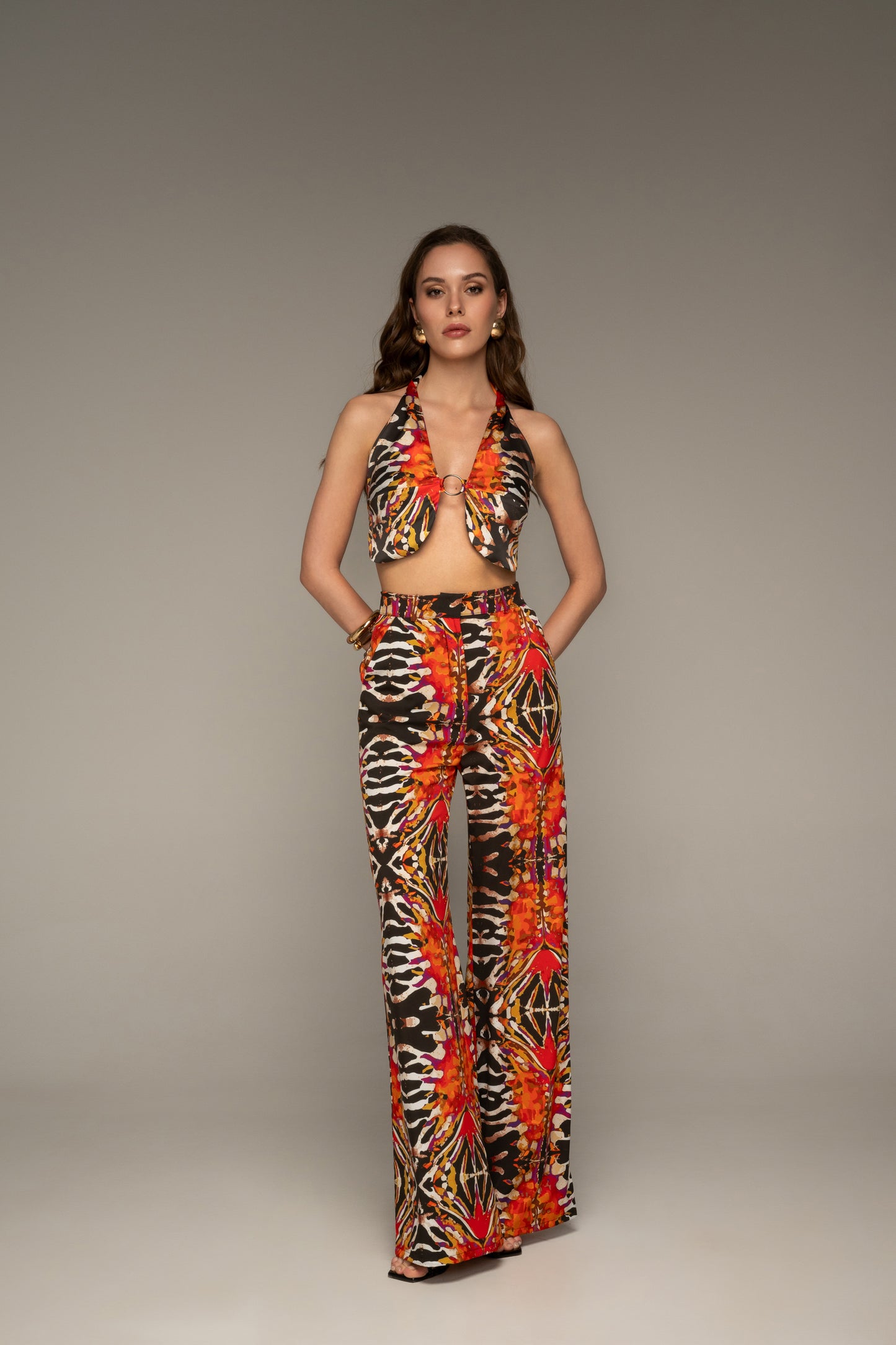 Safari Crop Top
