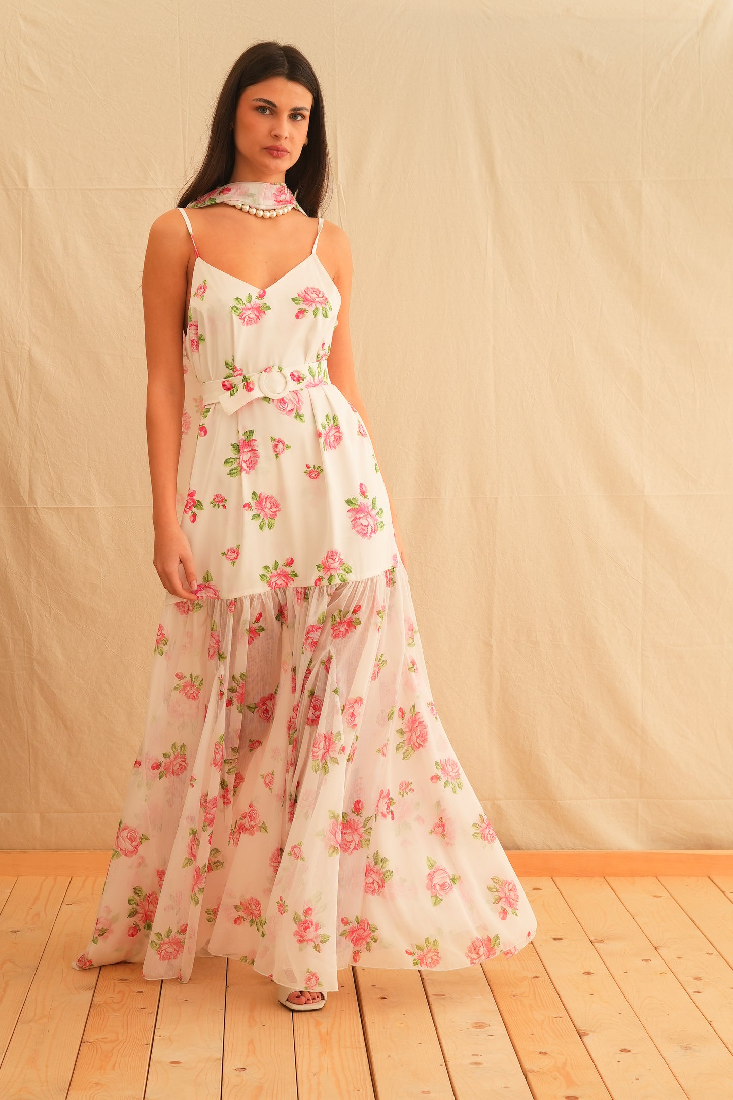 La Vie En Rose Maxi Dress
