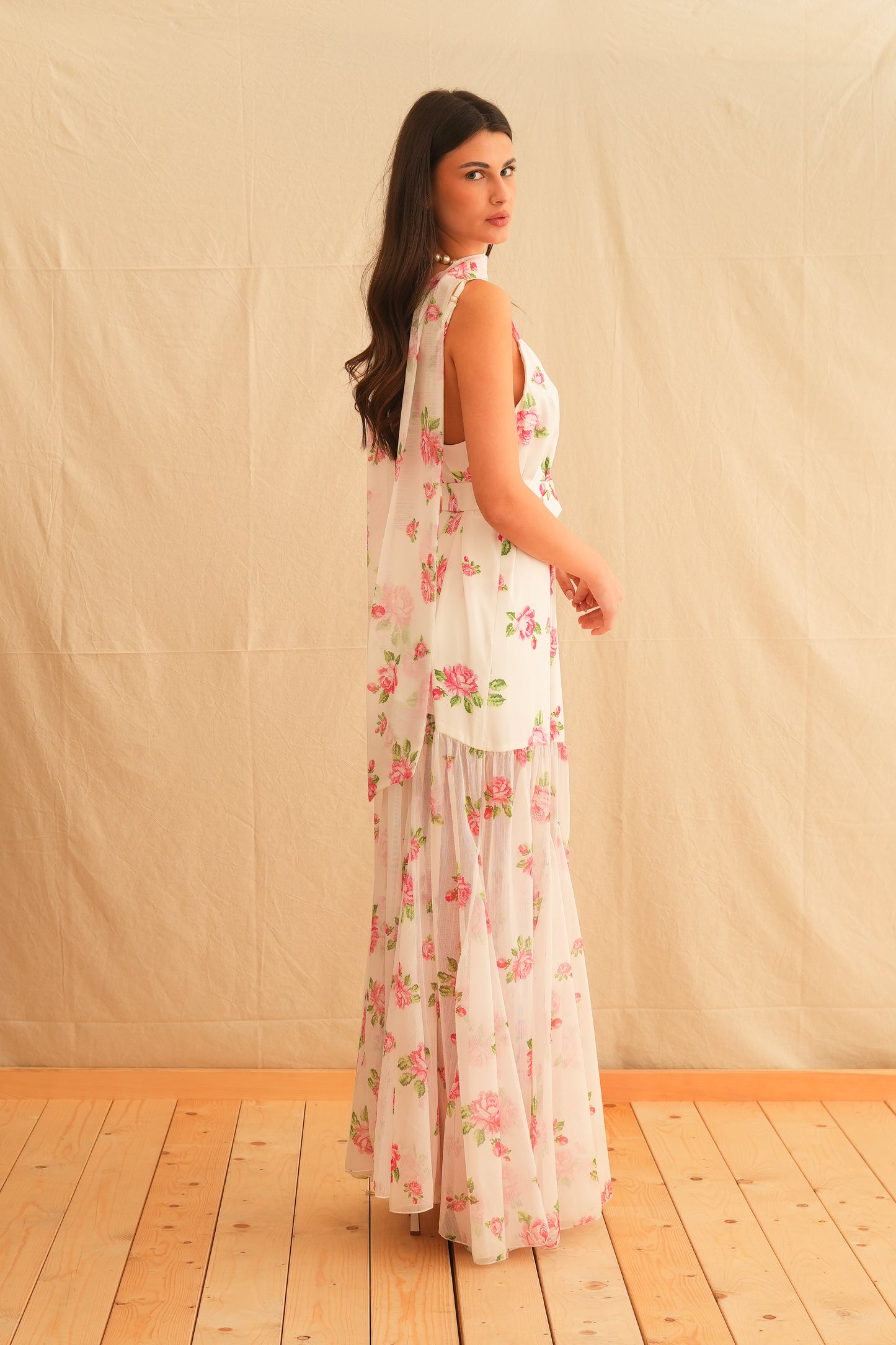 La Vie En Rose Maxi Dress