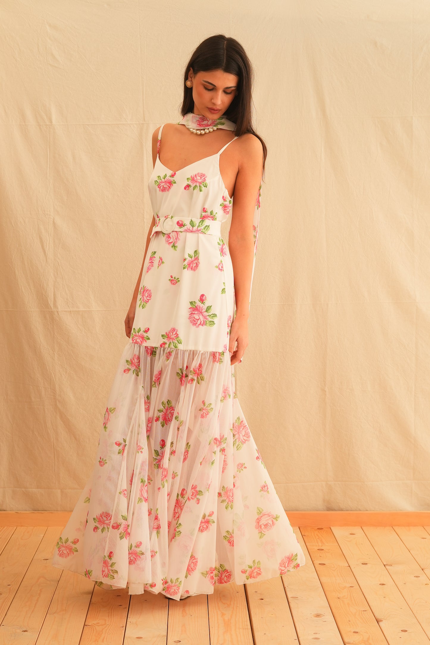 La Vie En Rose Maxi Dress