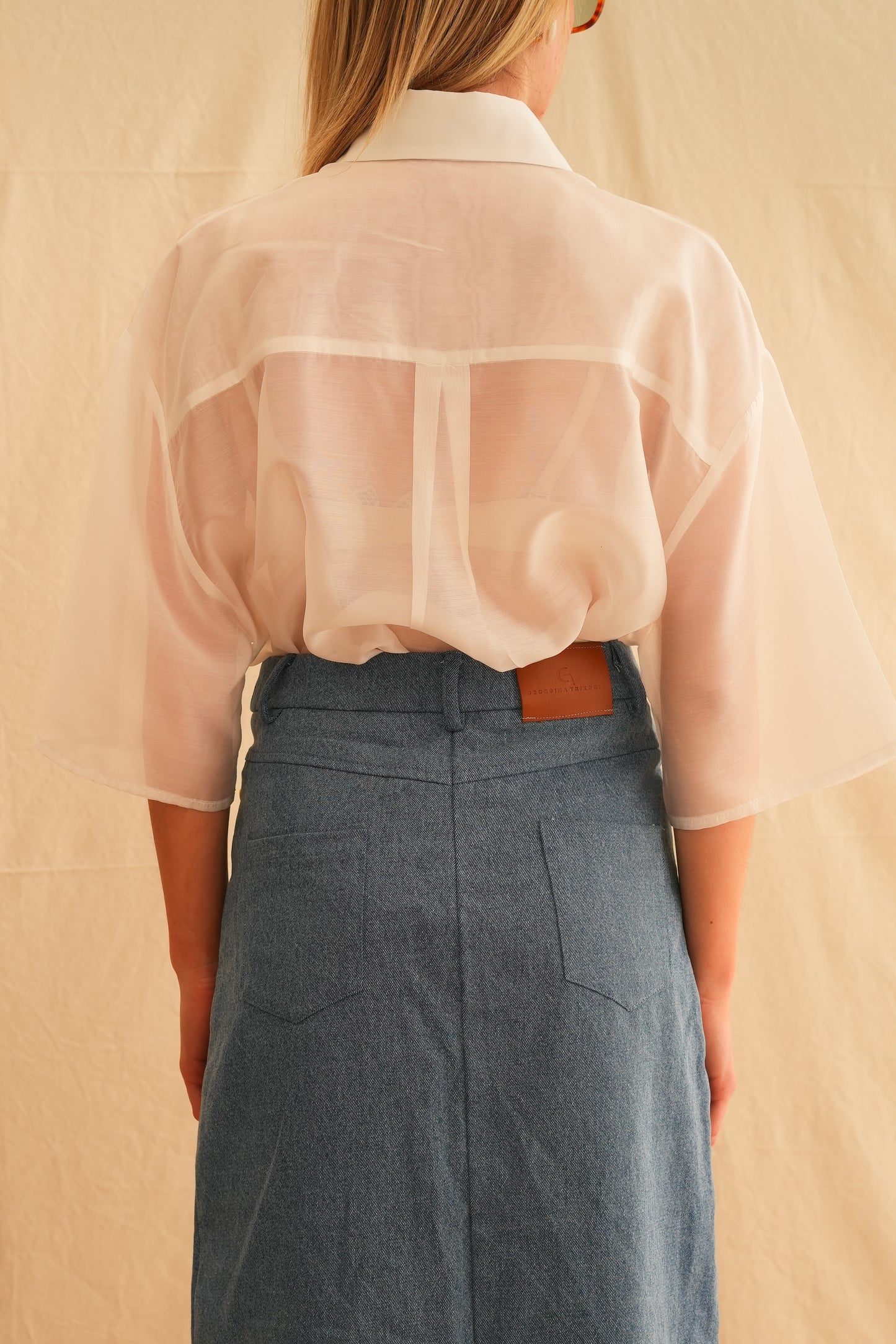 Ivory Silky Touch Short Sleeve Shirt