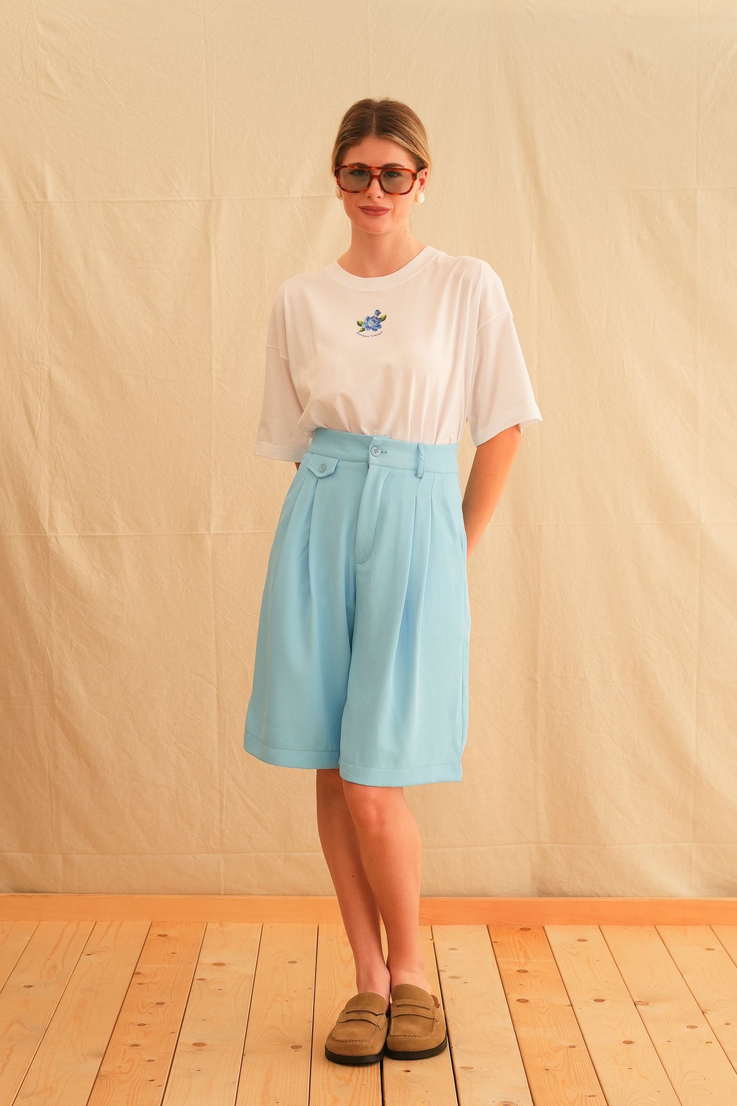 Azure Safari Shorts