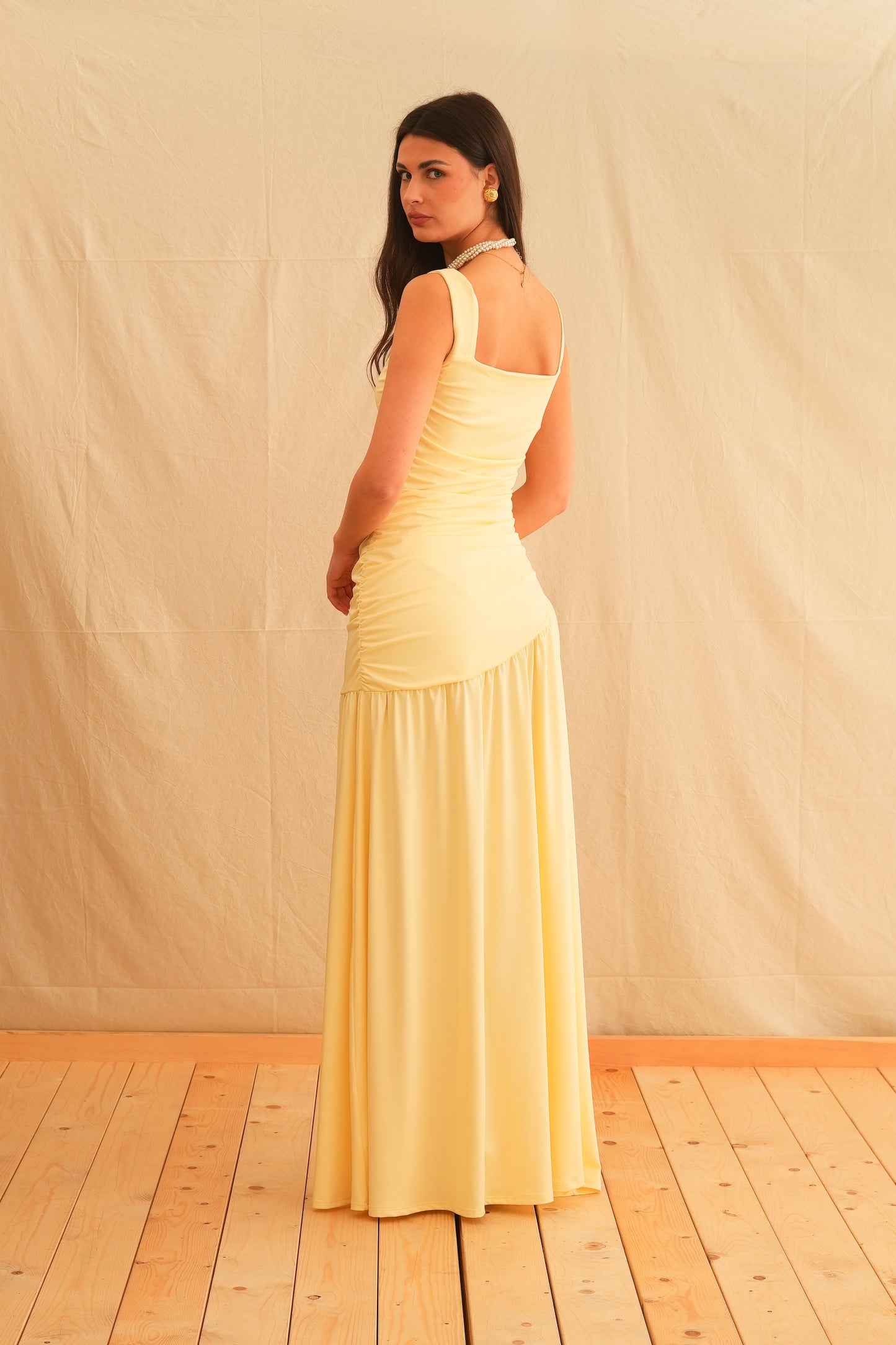 Lemon Maxi Dress