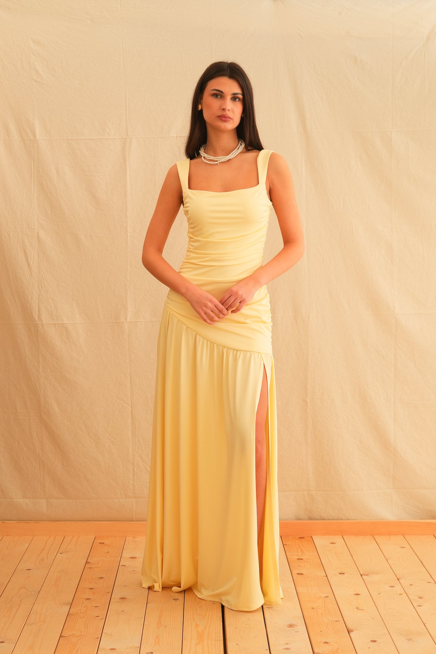 Lemon Maxi Dress