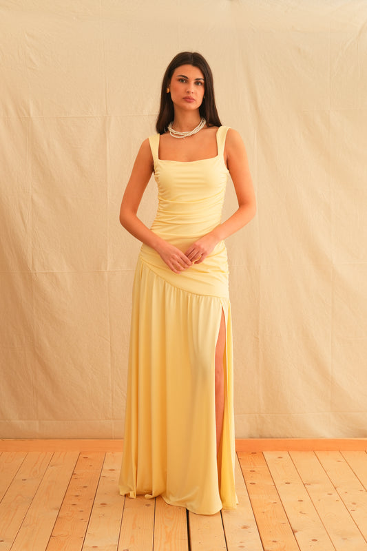 Lemon Maxi Dress