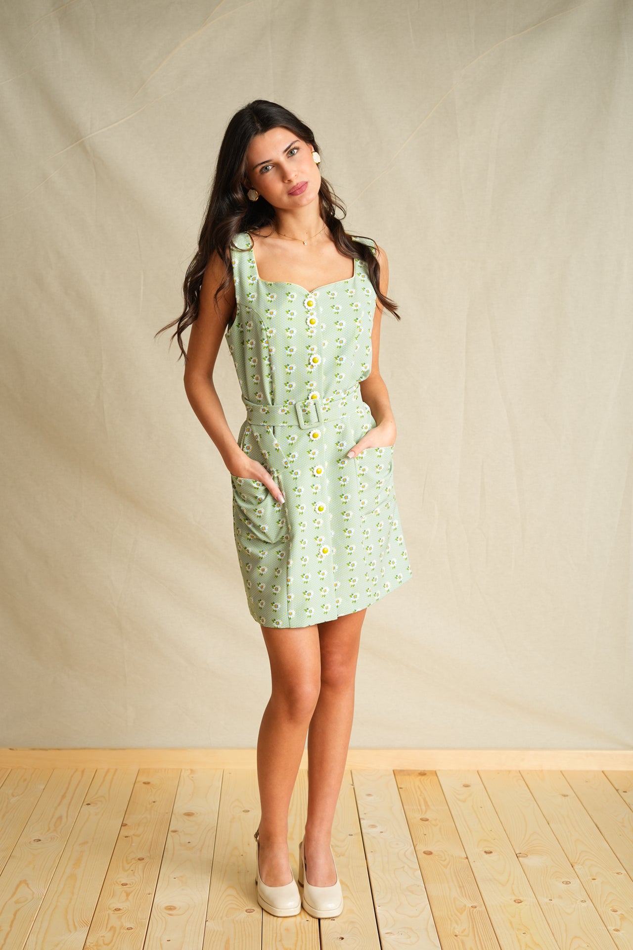 Little Lora Vintage Mini Dress