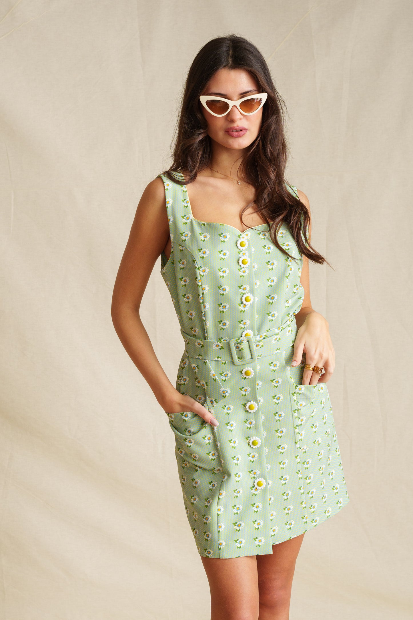 Little Lora Vintage Mini Dress