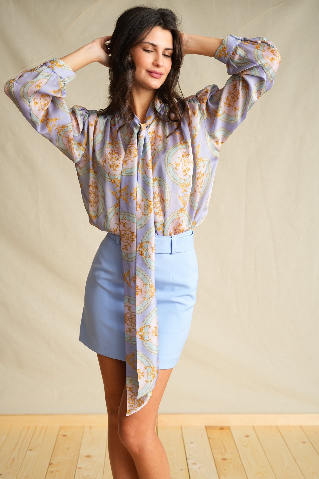 Lavinia Rainbow Hanky Shirt