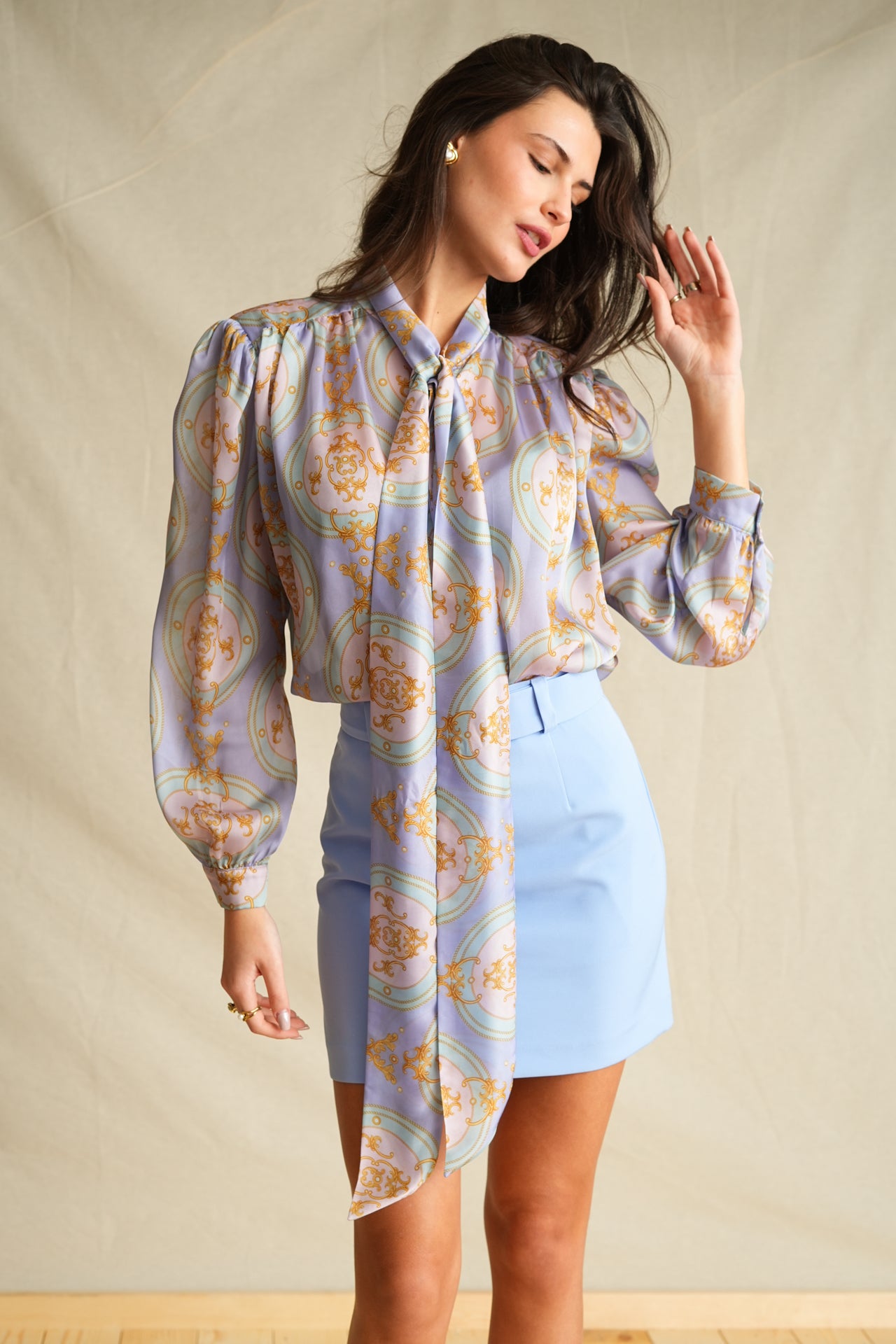 Lavinia Rainbow Hanky Shirt