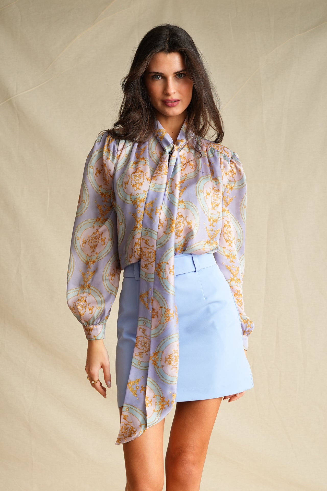 Lavinia Rainbow Hanky Shirt