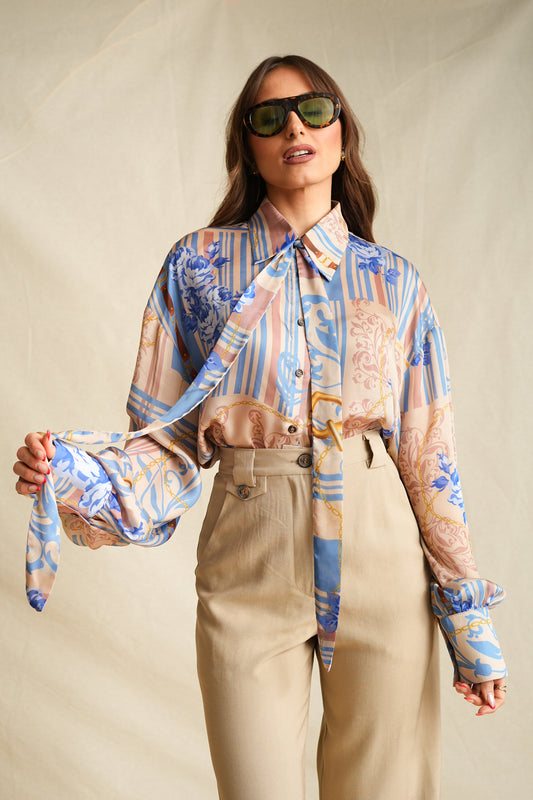 Harley's Rose Oversized Shirt