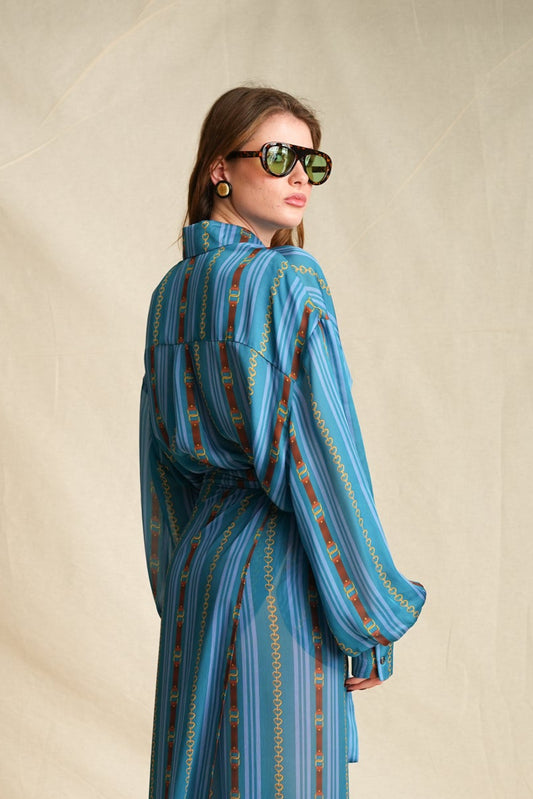 Harley's Love Emerald Oversized Shirt