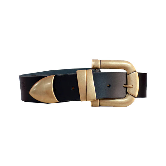 Elsie Leather Belt - Black