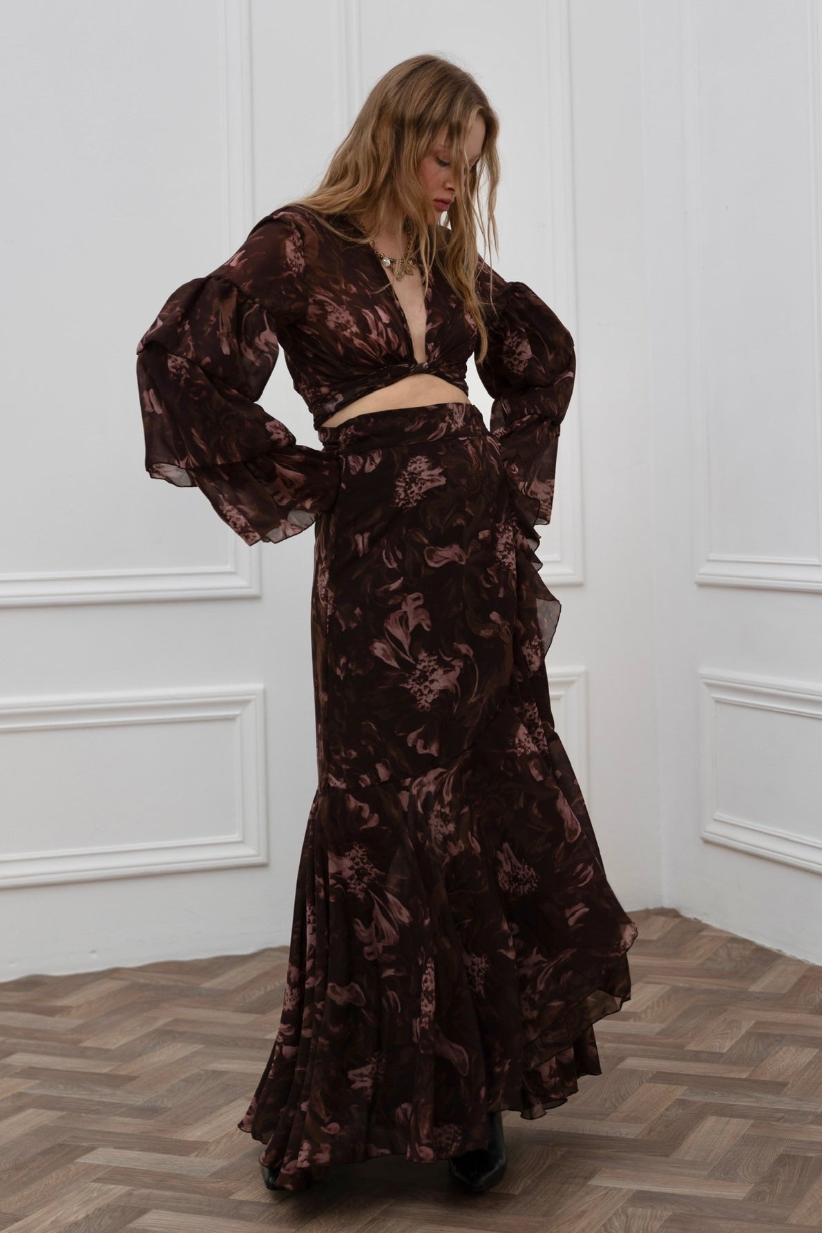 Rosette Top Volan